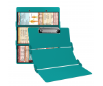 WhiteCoat Clipboard® Trifold - Teal Flight Medic Edition